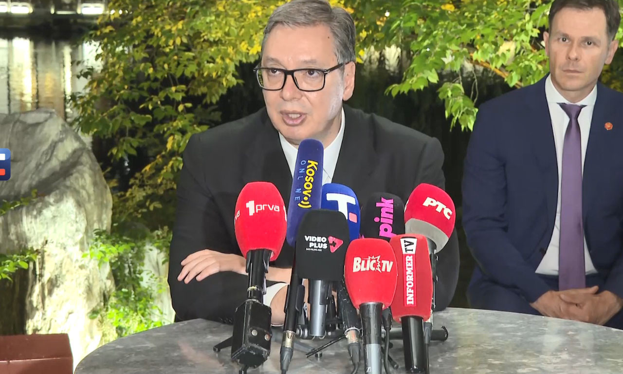 VUČIĆ IZ PEKINGA: "Srećan zbog rezultata sastanaka sa Sijem,otvorena vrata za nastavak saradnje" (VIDEO)