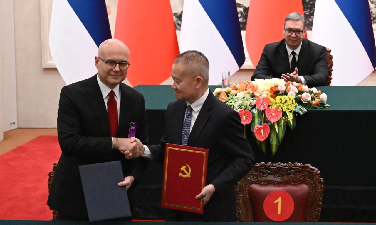 SNS I KOMUNISTIČKA PARTIJA KINE POTPISALE MEMORANDUM U PEKINGU! Dodatno učvršćeno čelično prijateljstvo dve zemlje