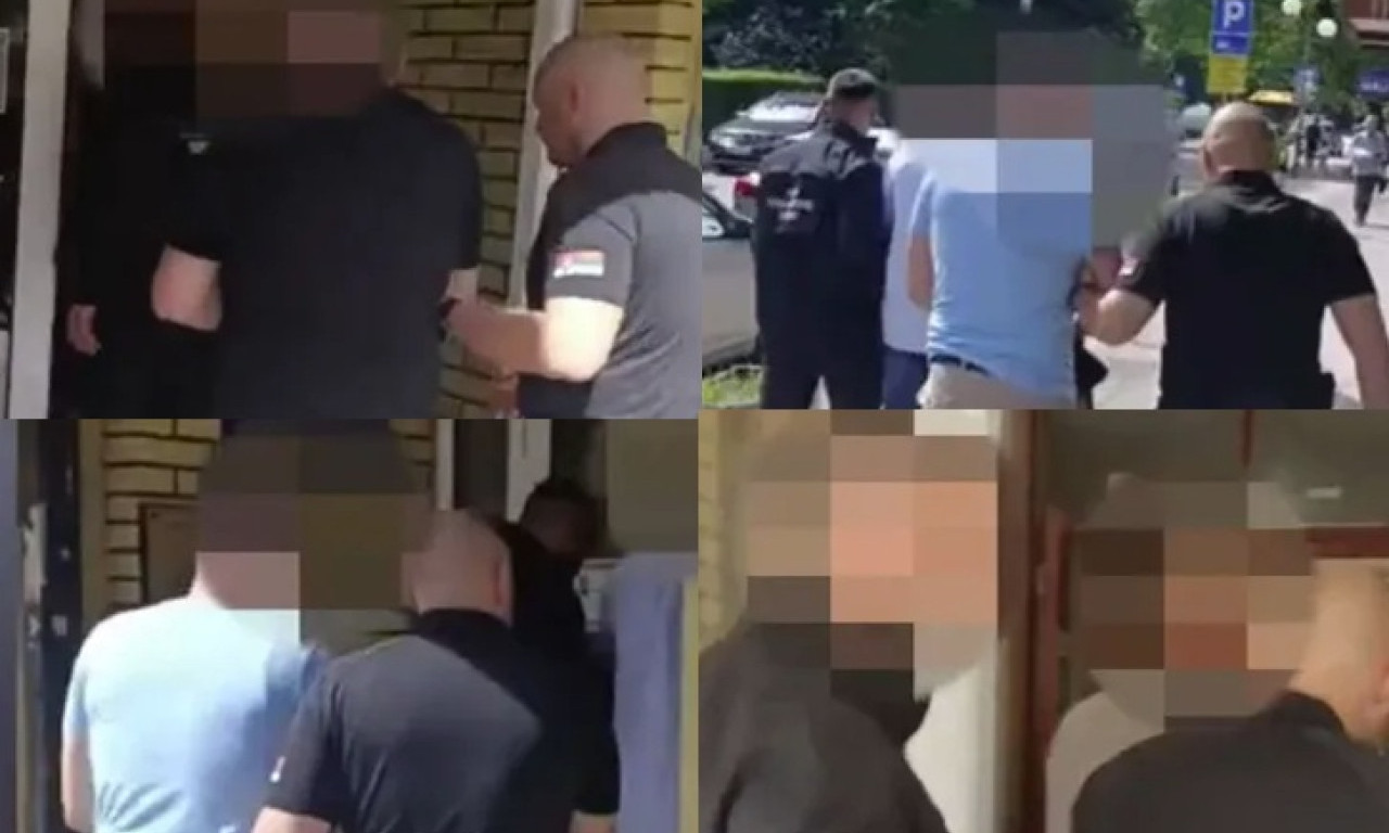 UKP VISOKO NA ZADATKU! Pogledajte snimak hapšenja osumnjičenih za višemilionsku korupciju (VIDEO)
