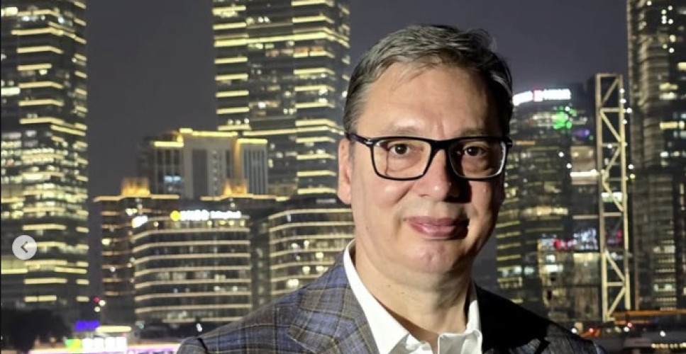 VUČIĆ STIGAO U ŠANGAJ, PA OBJAVIO NESTVARAN POGLED NA GRAD "Samo da vidite kako i kojom brzinom napreduju" (FOTO)