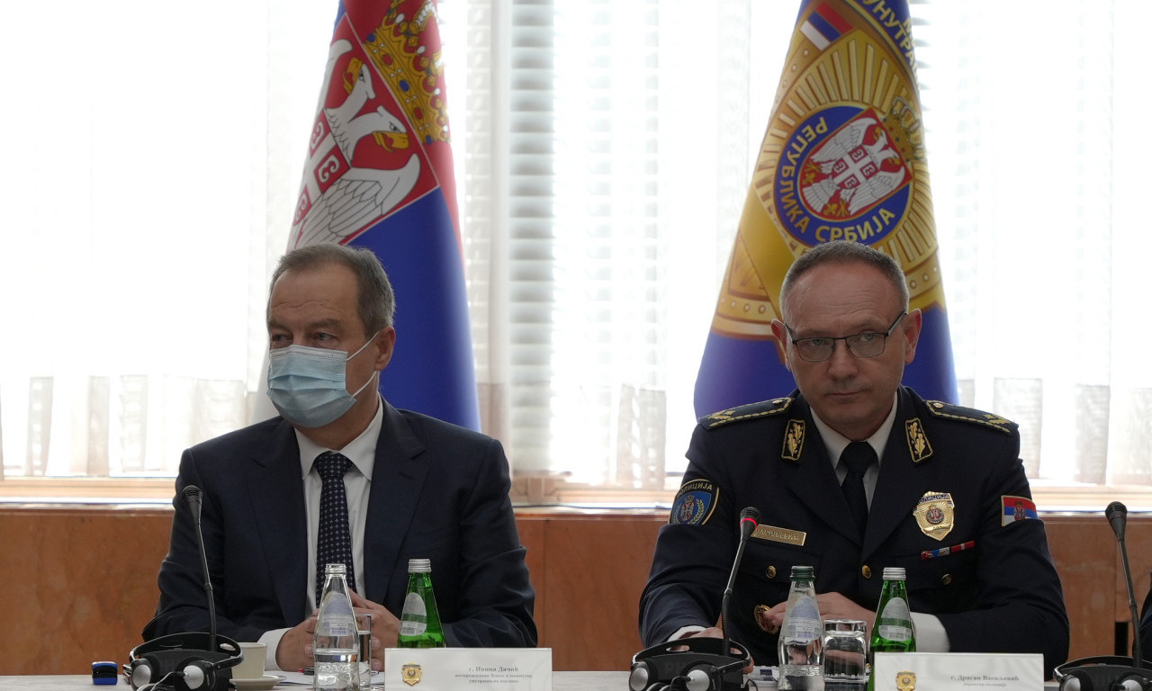 DAČIĆ I VASILJEVIĆ NA KOLEGIJUMU POLICIJE: 5,7 odsto manje krivičnih dela u odnosu na 2025. godinu (FOTO)