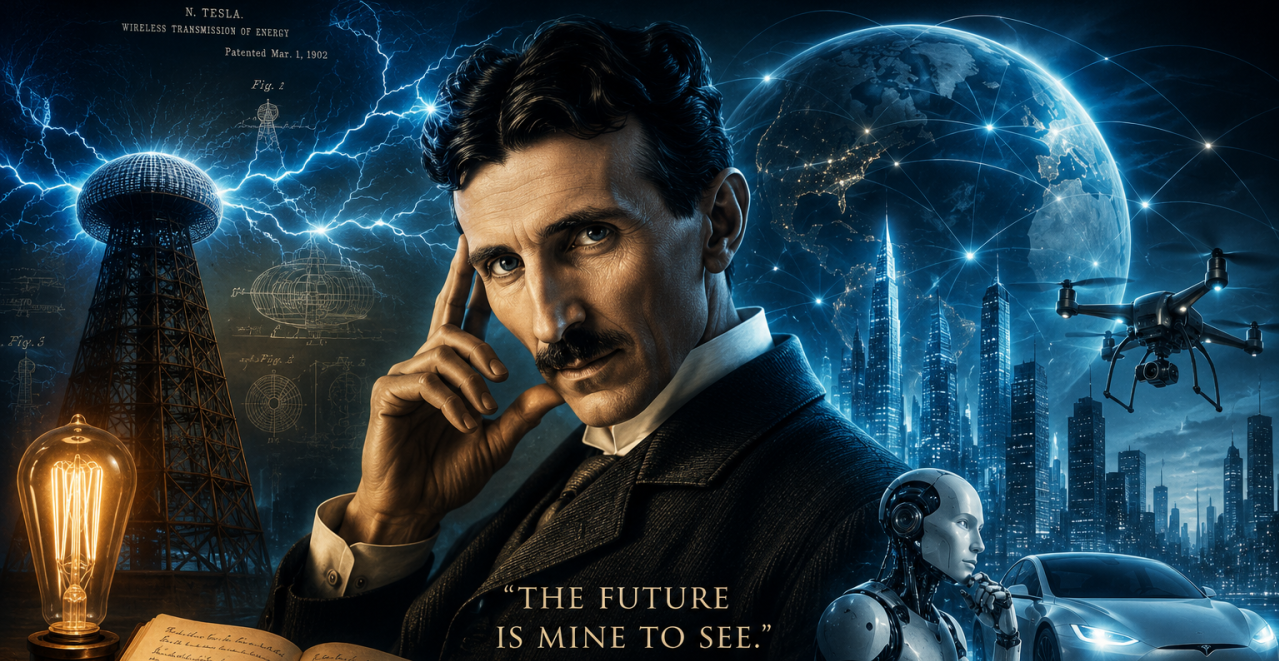PREDVIĐANJA NIKOLE TESLE DO 2035. Ono što je najavio pre 100 godina, danas će mnoge da ozbiljno uplaši!