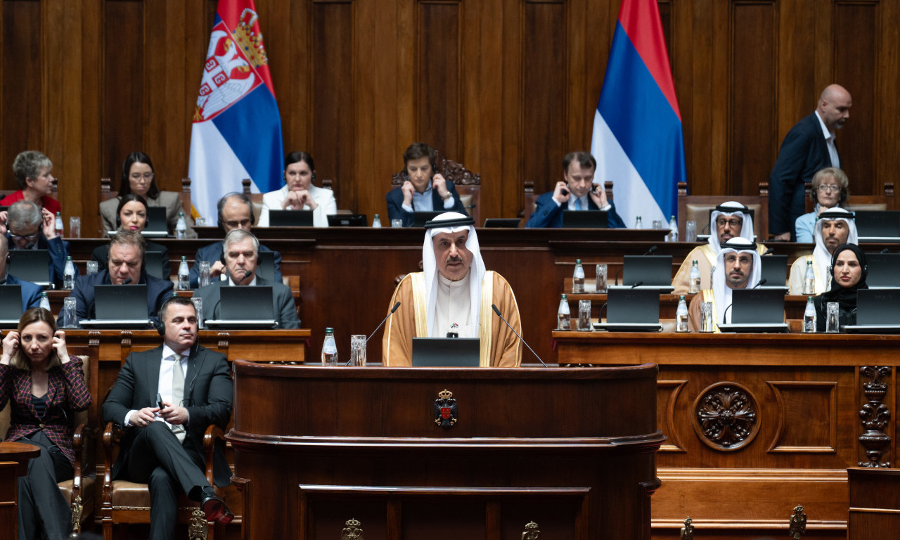 VELIKA PODRŠKA EMIRATA Gobaš u Skupštini Srbije poslao snažnu poruku o Vučiću i prijateljstvu dve zemlje (FOTO)