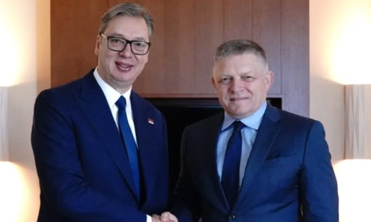 U TIVTU DOGOVORENI NOVI KORACI Vučić i Fico o saradnji Srbije i Slovačke