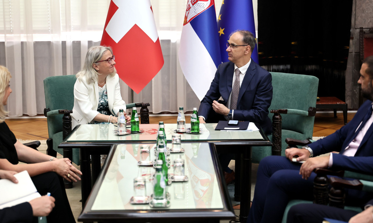 MACUT I ŠVAJCARSKA AMBASADORKA O NOVIM PROJEKTIMA Jačanje partnerstva i ulaganja u Srbiji