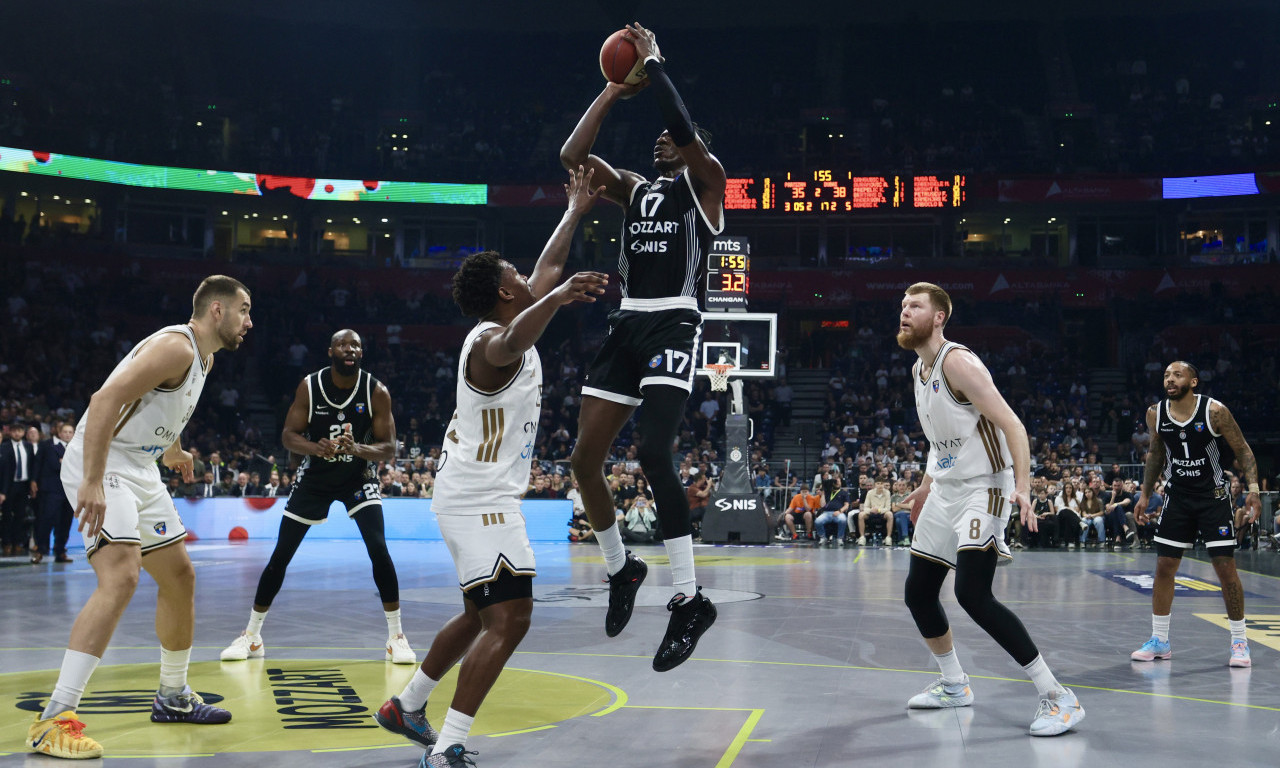 NIŠTA OD MAJSTORICE: Košarkaši Dubaija pobedili Partizan za prvu titulu šampiona ABA lige