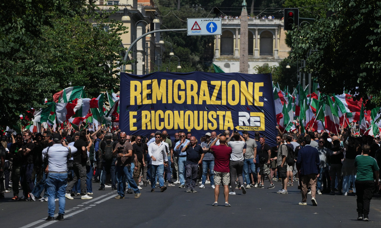 ZAJEDNO SU JAČI: Rim u blokadi, održavaju se četiri protestna marša