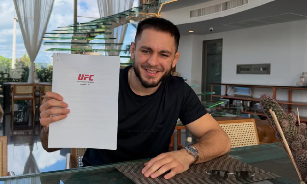 KRAJ SVIH SPEKULACIJA! Miloš Janičić potpisao za UFC, stiže na najveću svetsku scenu (FOTO)