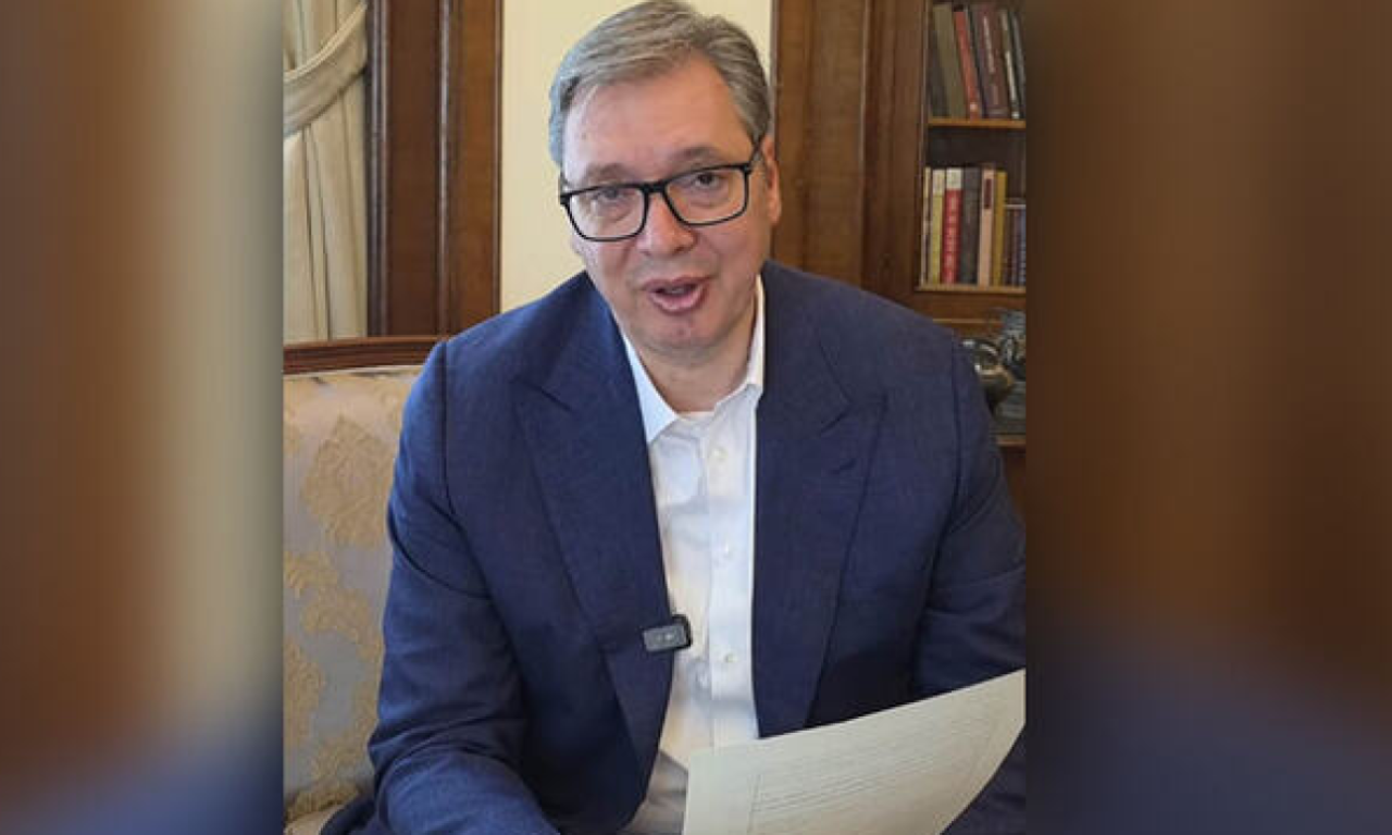 VUČIĆ POKAZAO PRVI GLASAČKI LISTIĆ! Predsednik se obratio građanima, otkrio šta je ponuđeno na papiru kojim ćemo odrediti prioritete 27. juna (VIDEO)