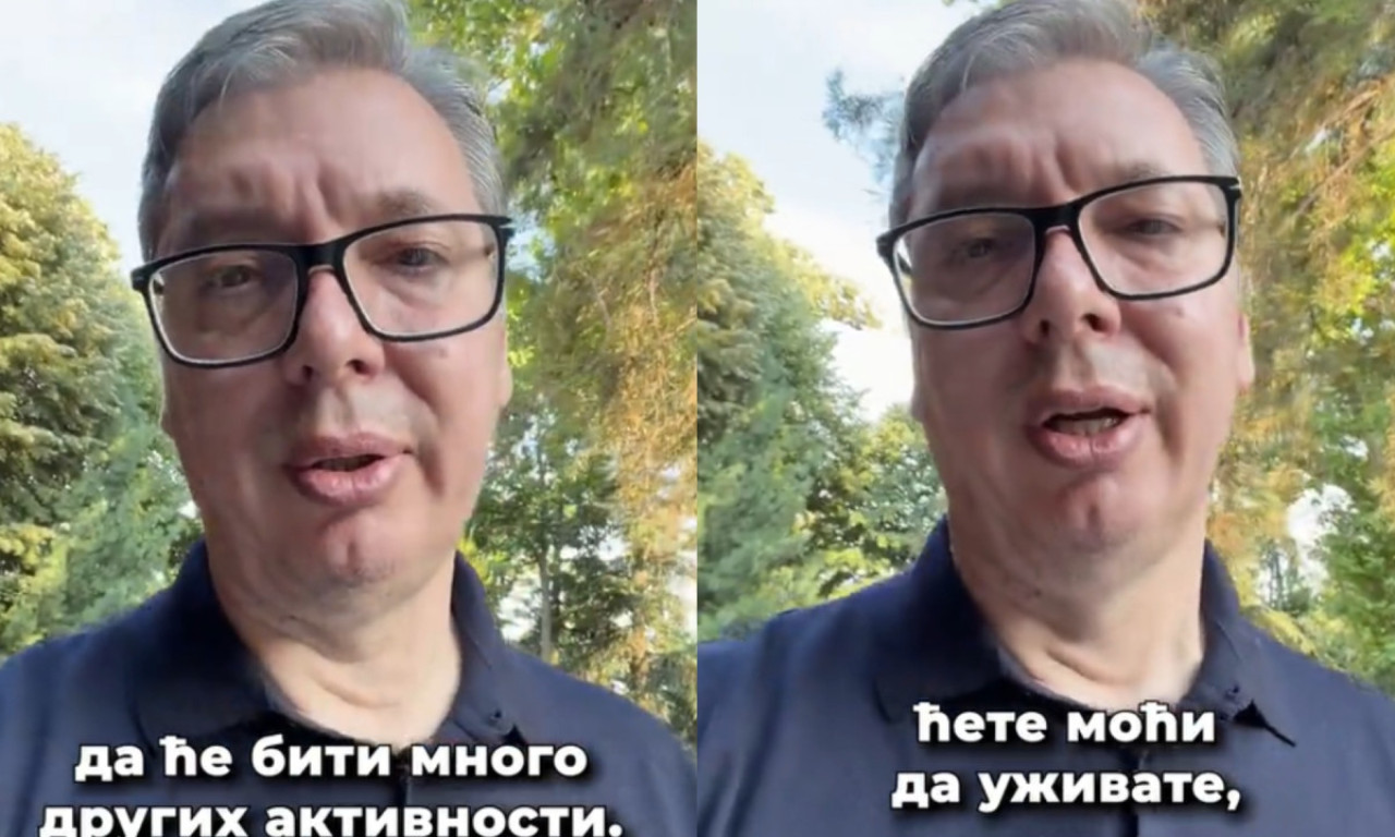 VUČIĆ POZVAO GRAĐANE DA DOĐU NA SKUP 27. JUNA: Želim da vas čujem, da zajedno gradimo budućnost Srbije
