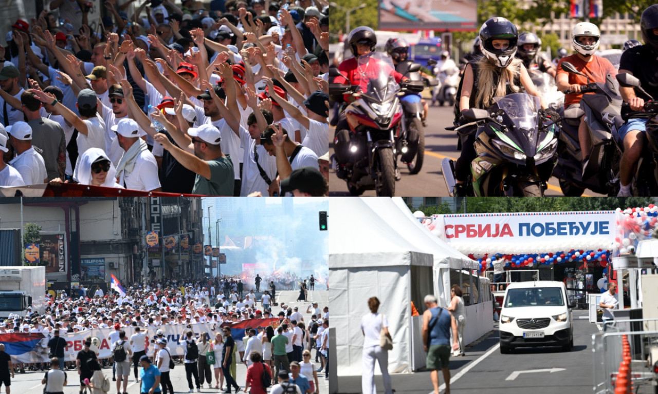 VELIKI SKUP U BEOGRADU! Ogroman broj ljudi i dalje stiže, učesnici poneli najveću srpsku zastavu ka Skupštini (FOTO+VIDEO)