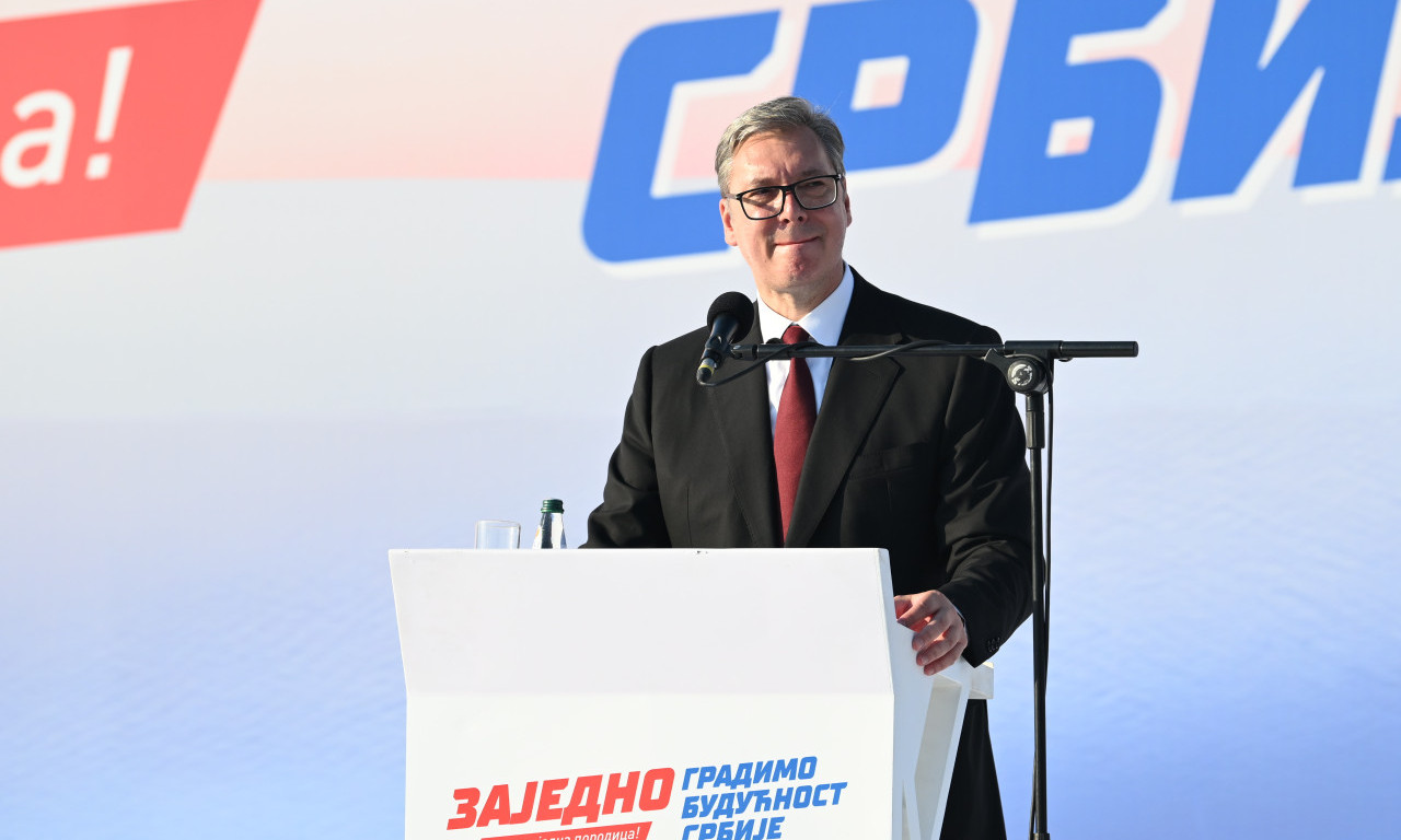UJEDINJENA SRBIJA! Vučić poslao snažne poruke narodu na velikom skupu u Beogradu: Do konačne pobede (FOTO+VIDEO)