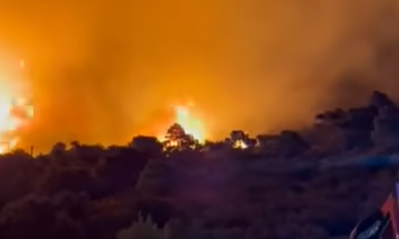 GORI POPULARNO HRVATSKO LETOVALIŠTE: Vatra se brzo širi, prizori dramatični (VIDEO)