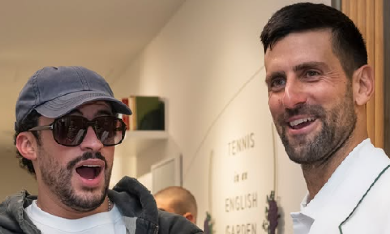 ĐOKOVIĆ, BEKAM I BED BANI! Da, da - imamo najskuplju sliku na Vimbldonu (FOTO)