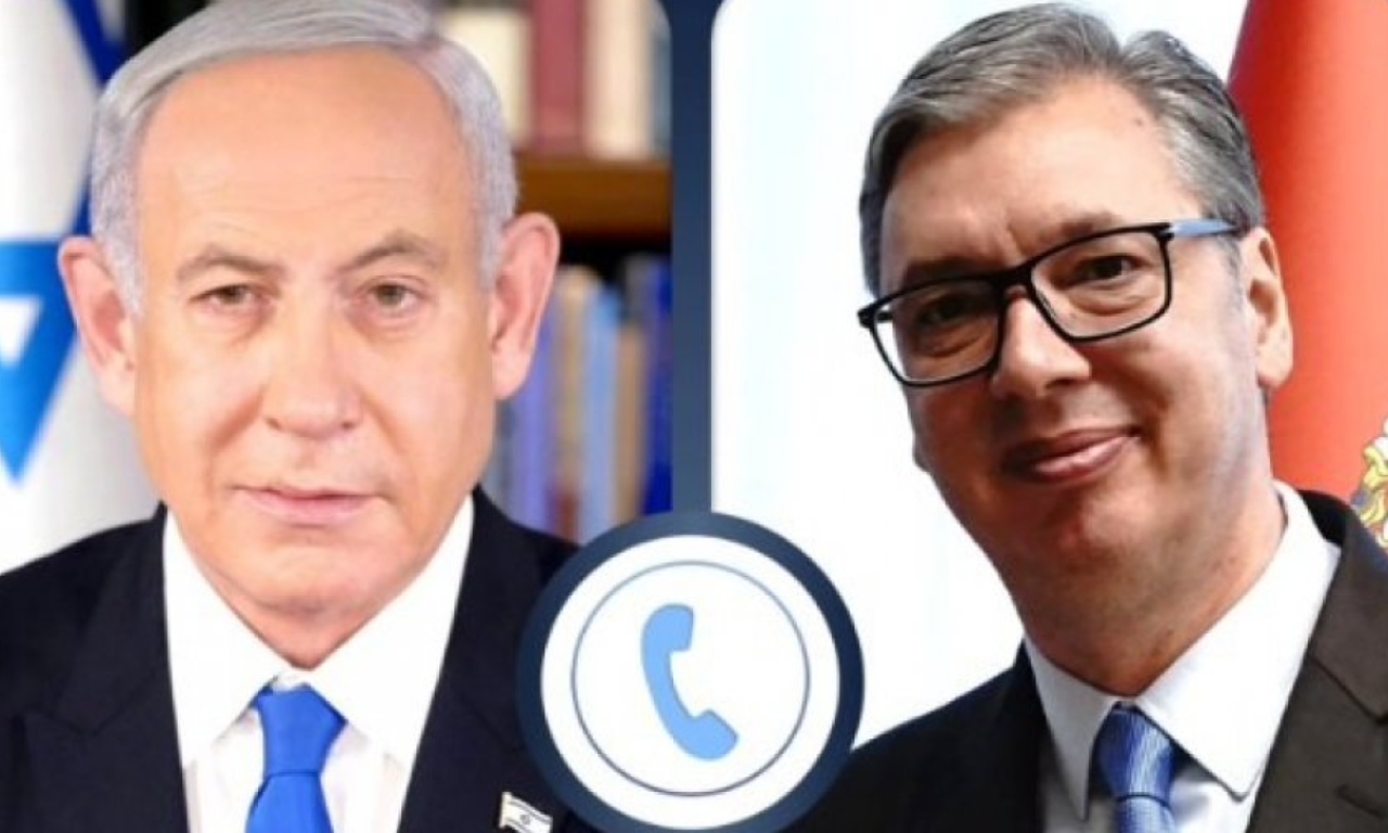 "SA NETANJAHUOM O AKTUELNOJ SITUACIJI NA BLISKOM ISTOKU": Vučić razgovarao sa premijerom Izraela