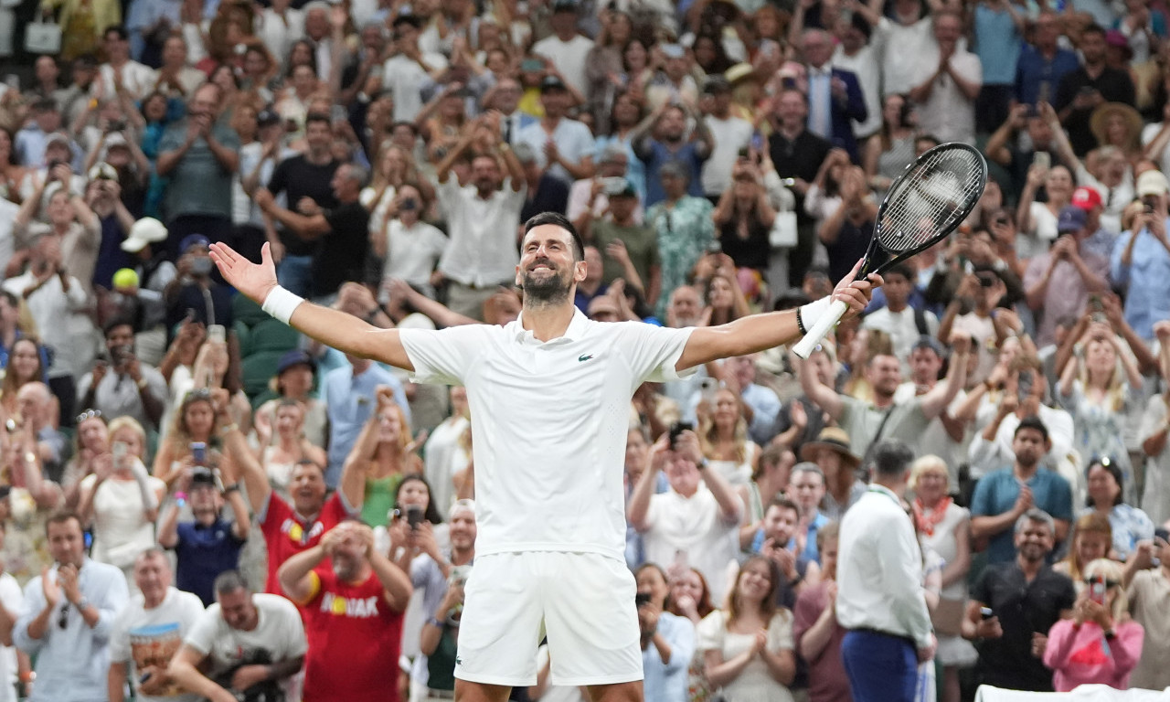 OVAJ ČOVEK NIJE NORMALAN, AKO JE UOPŠTE ČOVEK! Novaku je drugo ime rekord - ovo je lista istorijskih podviga Đokovića u samo jednoj noći