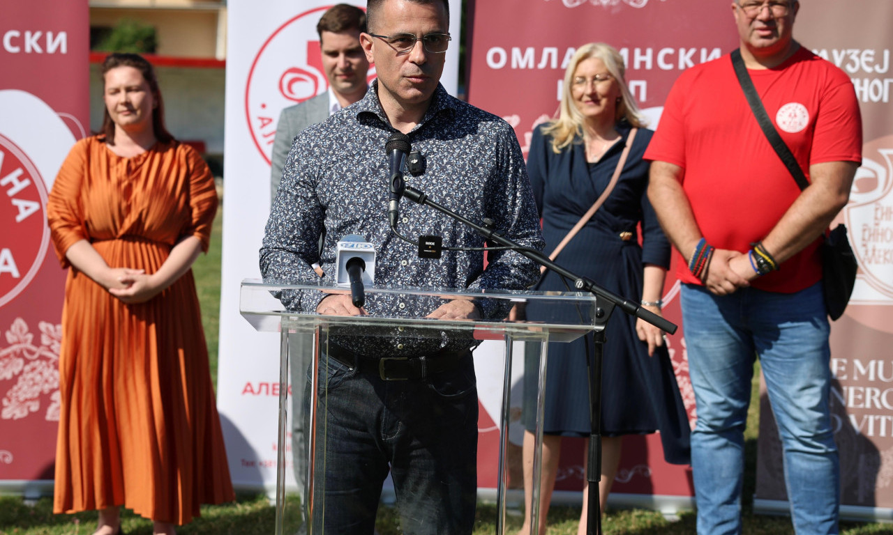 OTVOREN JOŠ JEDAN KAMP ZA DECU IZ DIJASPORE: Đorđe Milićević otvorio kamp  u Aleksandrovcu