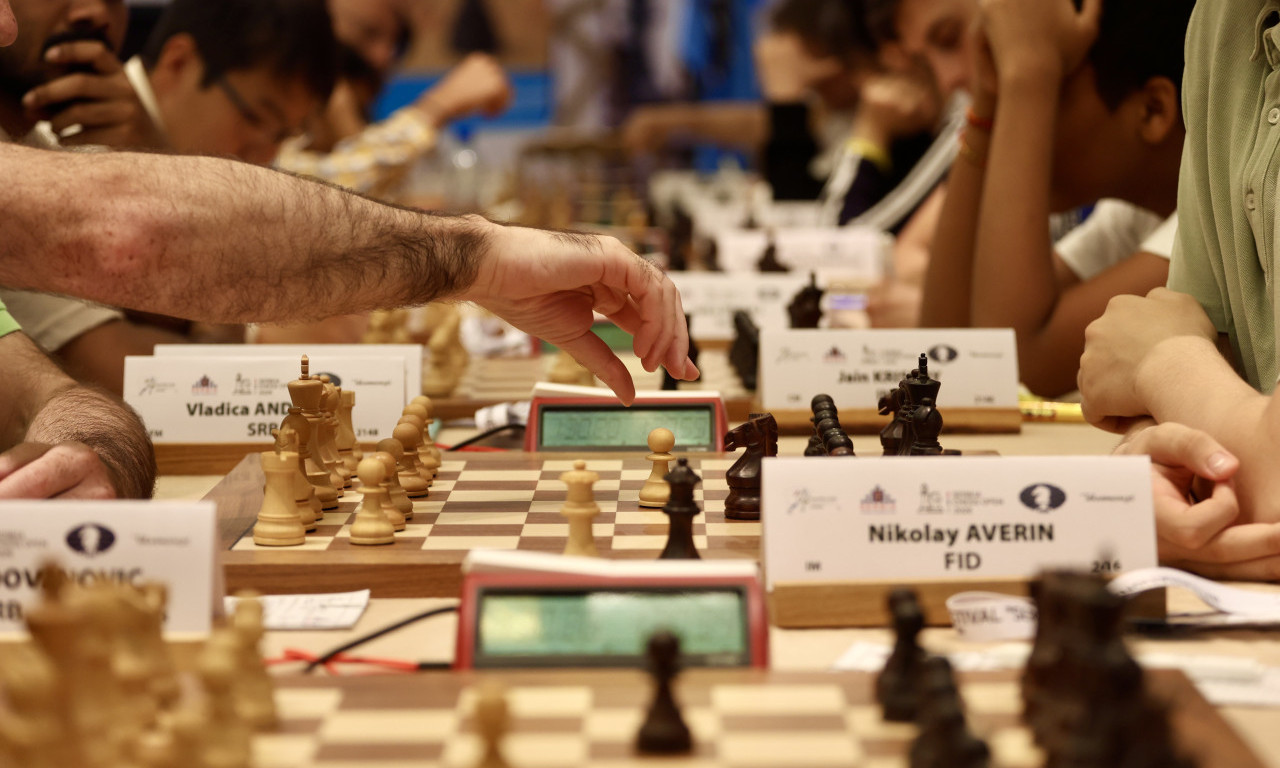 VRHUNSKI ŠAHISTI U BEOGRADU: Počeo šahovski festival "Srbija open", učestvuje više od 550 takmičara iz 38 zemalja
