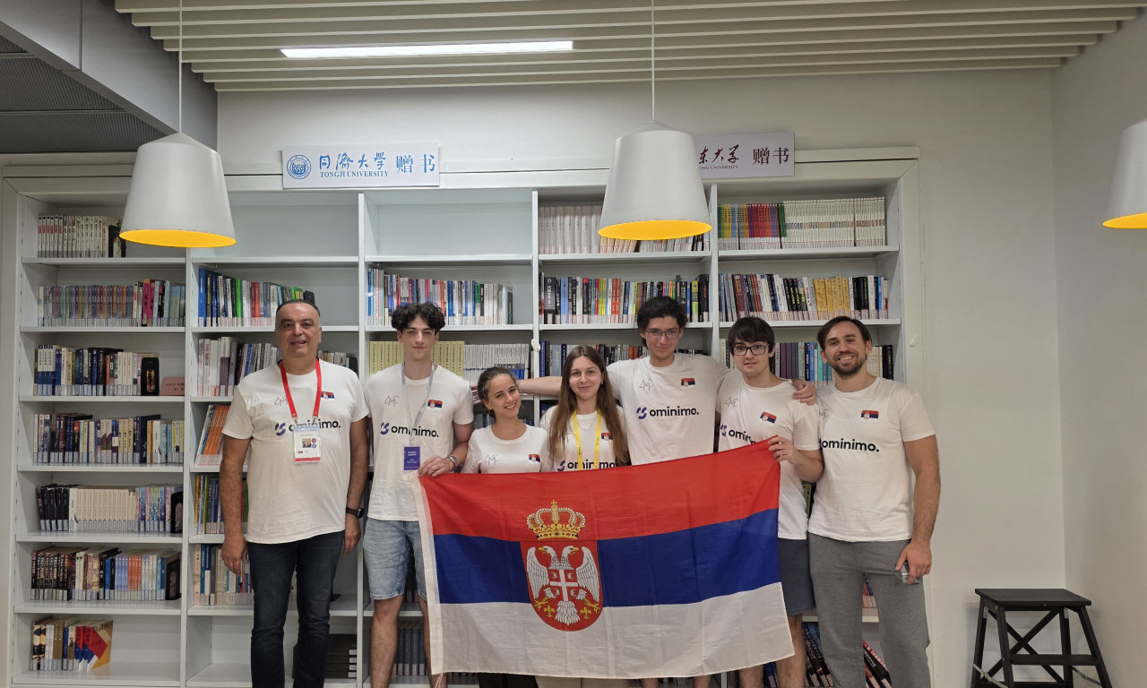 VELIKI USPEH MLADIH MATEMATIČARA: Učenici Matematičke gimnazije na matematičkoj olimpijadi u Šangaju osvojili medalje