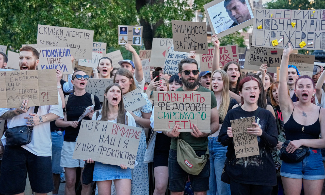 NASTAVLJEN HAOS U UKRAJINI: Četvrti dan protesta zbog smene Mihaila Fedorova