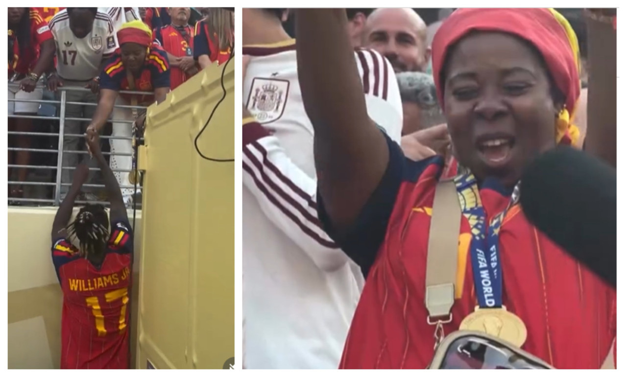 ZLATO ZA MAJKU Niko Vilijams skinuo medalju i stavio je oko vrata žene koja je zbog njega prešla Saharu! (VIDEO)