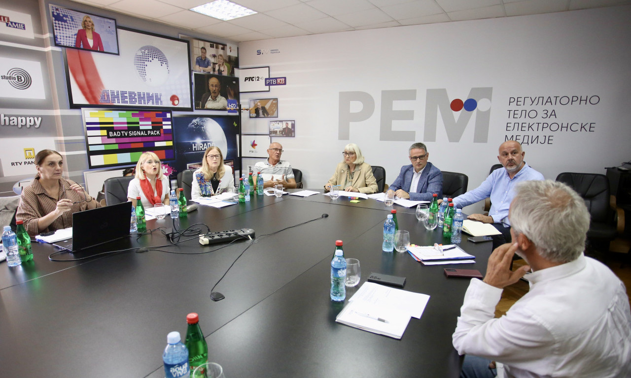 PRVA SEDNICA SAVETA REM BEZ DOGOVORA Nije uspeo izbor predsednika i zamenika, dva kandidata isti broj glasova