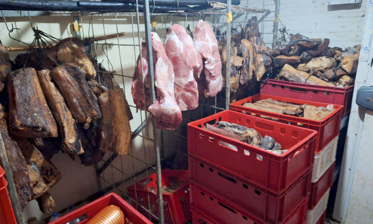 PALO PRVO HAPŠENJE ZBOG ŠIRENJA SVINJSKE KUGE: U Salašu Noćajskom pronađeno 7.060 kilograma mesa bez porekla