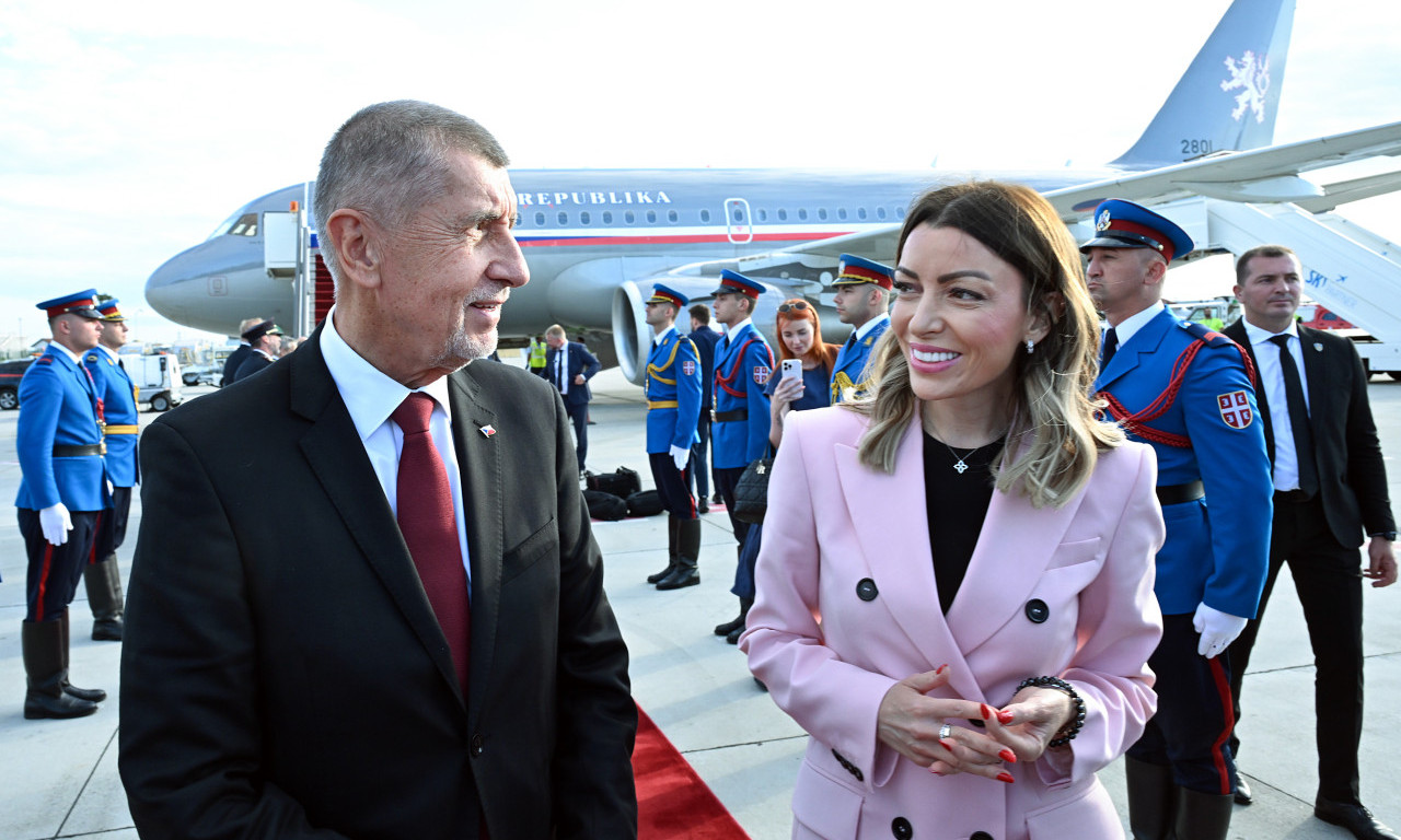 SUTRA SASTANAK SA VUČIĆEM: Češki premijer Andrej Babiš stigao u dvodnevnu posetu Srbiji (FOTO)