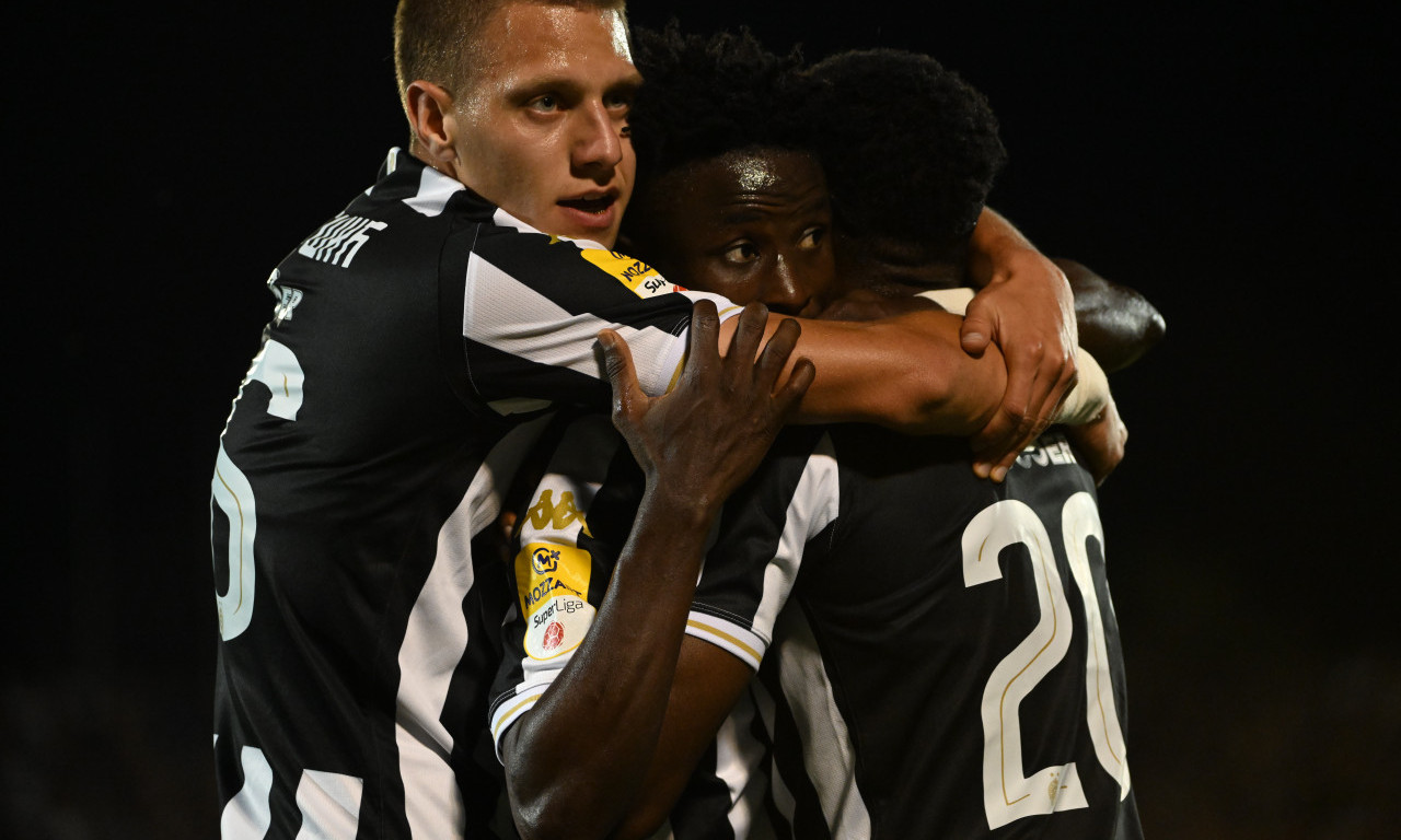 PARTIZAN RAZBIO LUKSEMBURŽANE: Crno-beli sa četiri gola jednom nogom u trećem kolu!