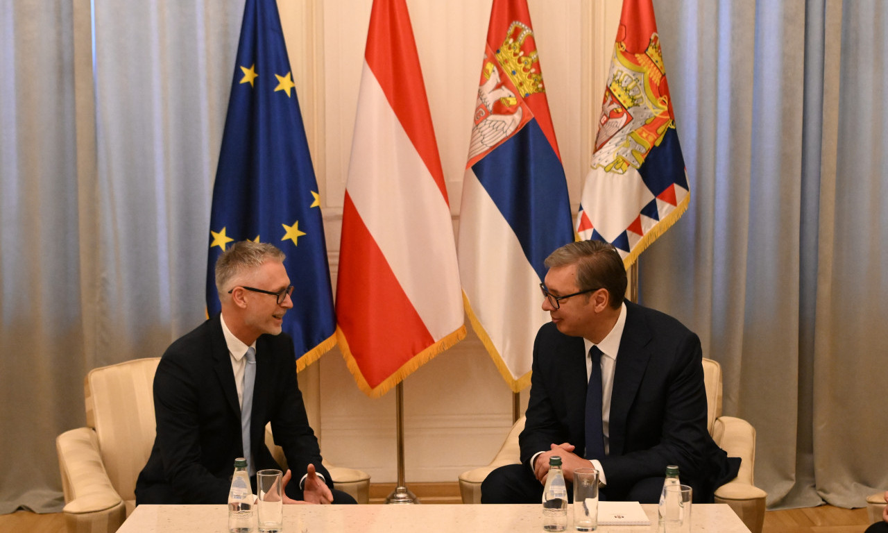 OGLASIO SE VUČIĆ NAKON SASTANKA SA AMBASADOROM AUSTRIJE! Glavne teme razgovora investicije, ekonomska saradnja i zajednički projekti naših zemalja (FOTO)