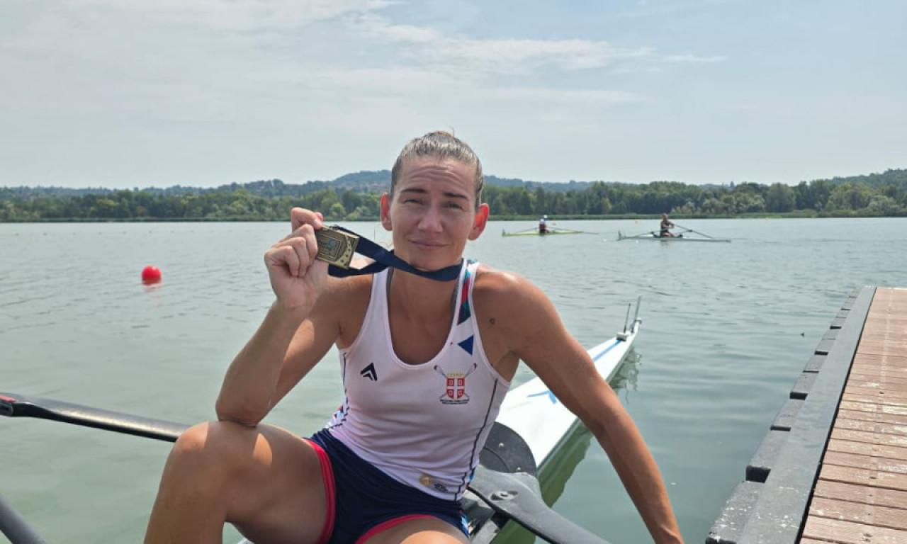 FENOMENALAN USPEH: Jovana Arsić osvojila bronzu u disciplini skif na Evropskom prvenstvu u veslanju