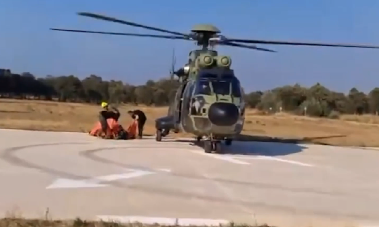 PONOVO U AKCIJI: Srpska "Super Puma" angažovana na novo područje u gašenju požara u Španiji