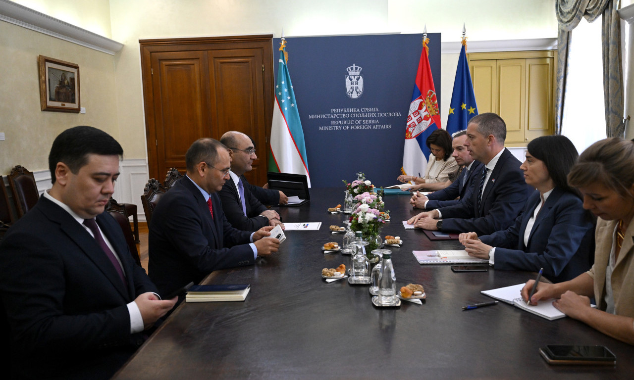BILATERALNE KONSULTACIJE: Đurić sa zamenikom ministra inostranih poslova Uzbekistana o odnosima i saradnji