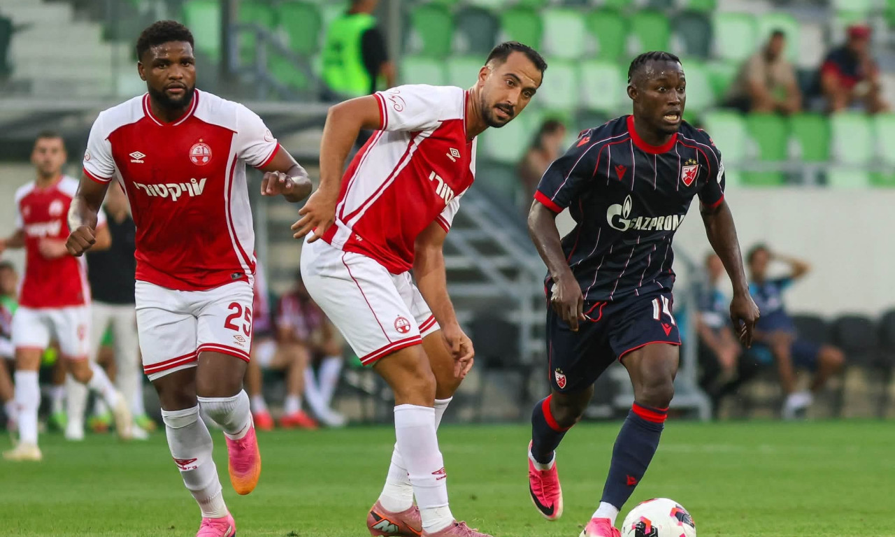 ZVEZDA PALA U MAĐARSKOJ: "Crveno-beli" izgubili od Hapoela u kvalifikacijama za Ligu šampiona!