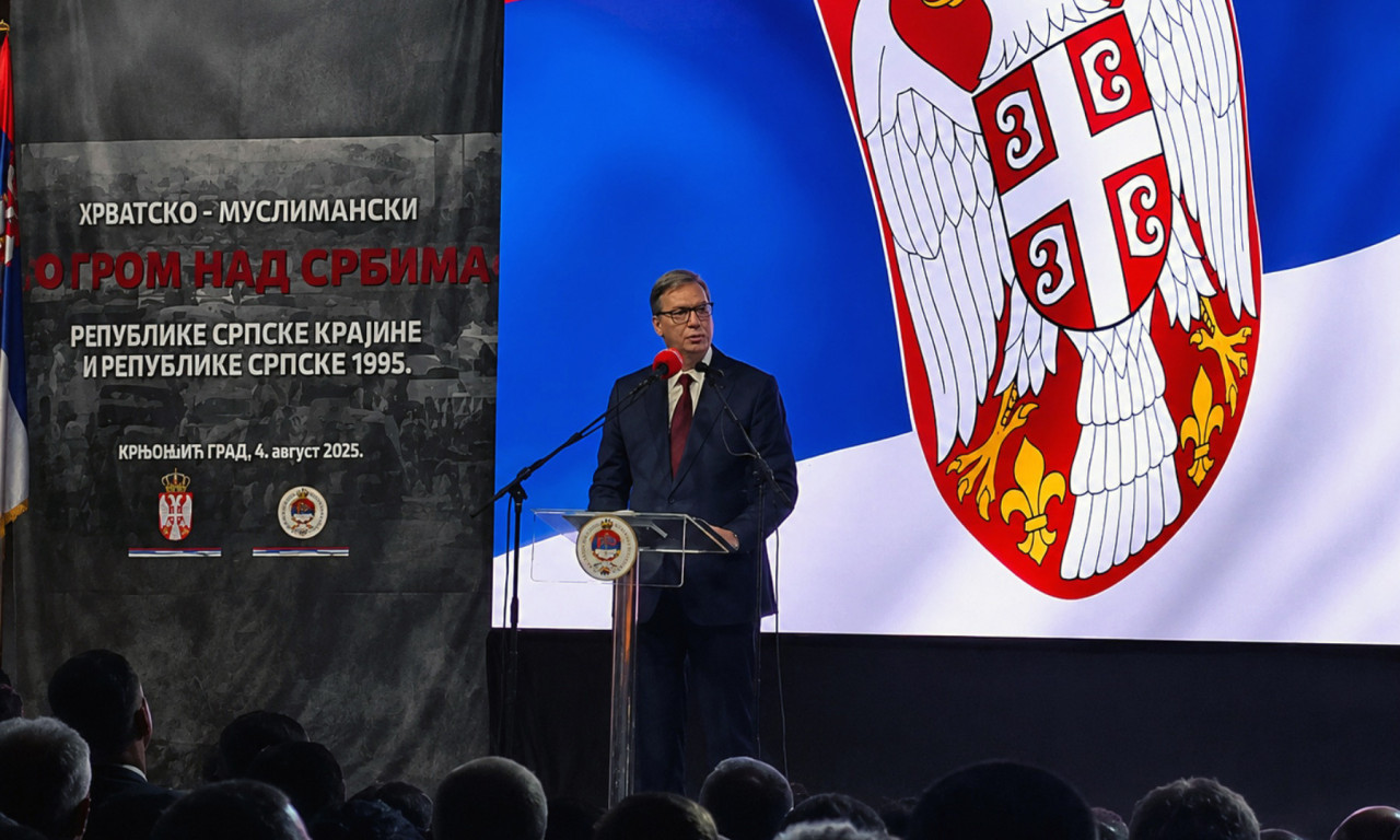 VUČIĆ U MRKONJIĆ GRADU NA CEREMONIJI OBELEŽAVANJA DANA SEĆANJA NA STRADALE: Nikada više nigde neće biti "Oluje", Srbija dovoljno snažna da zaštiti svoj narod! (FOTO/VIDEO)