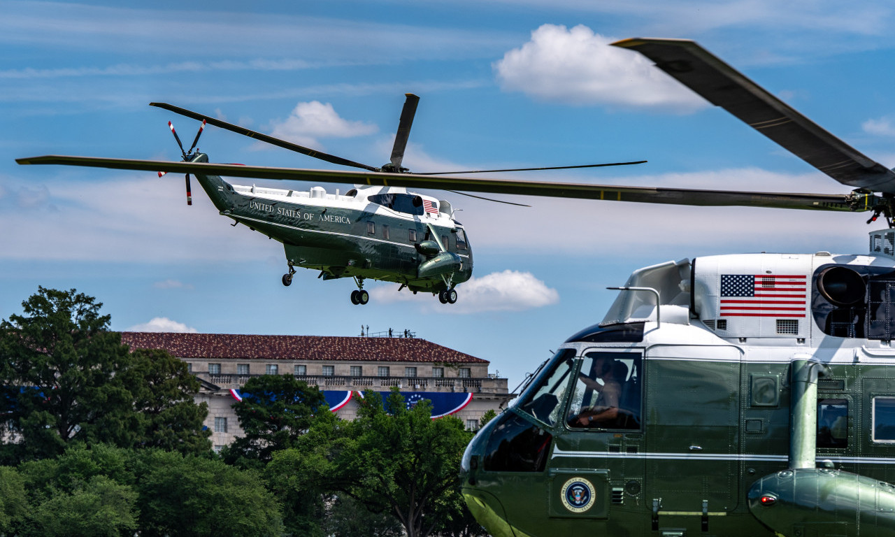 OGROMAN PROPUST: Istražuje se kako je komercijalni avion prišao helikopteru u kojem je bio Tramp