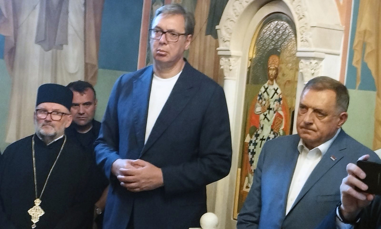 "VUČIĆ PRUŽIO PODSTREK SRBIMA DA OPSTANU..." Episkop Sergije otkrio značaj predsednikovog obilaska eparhije