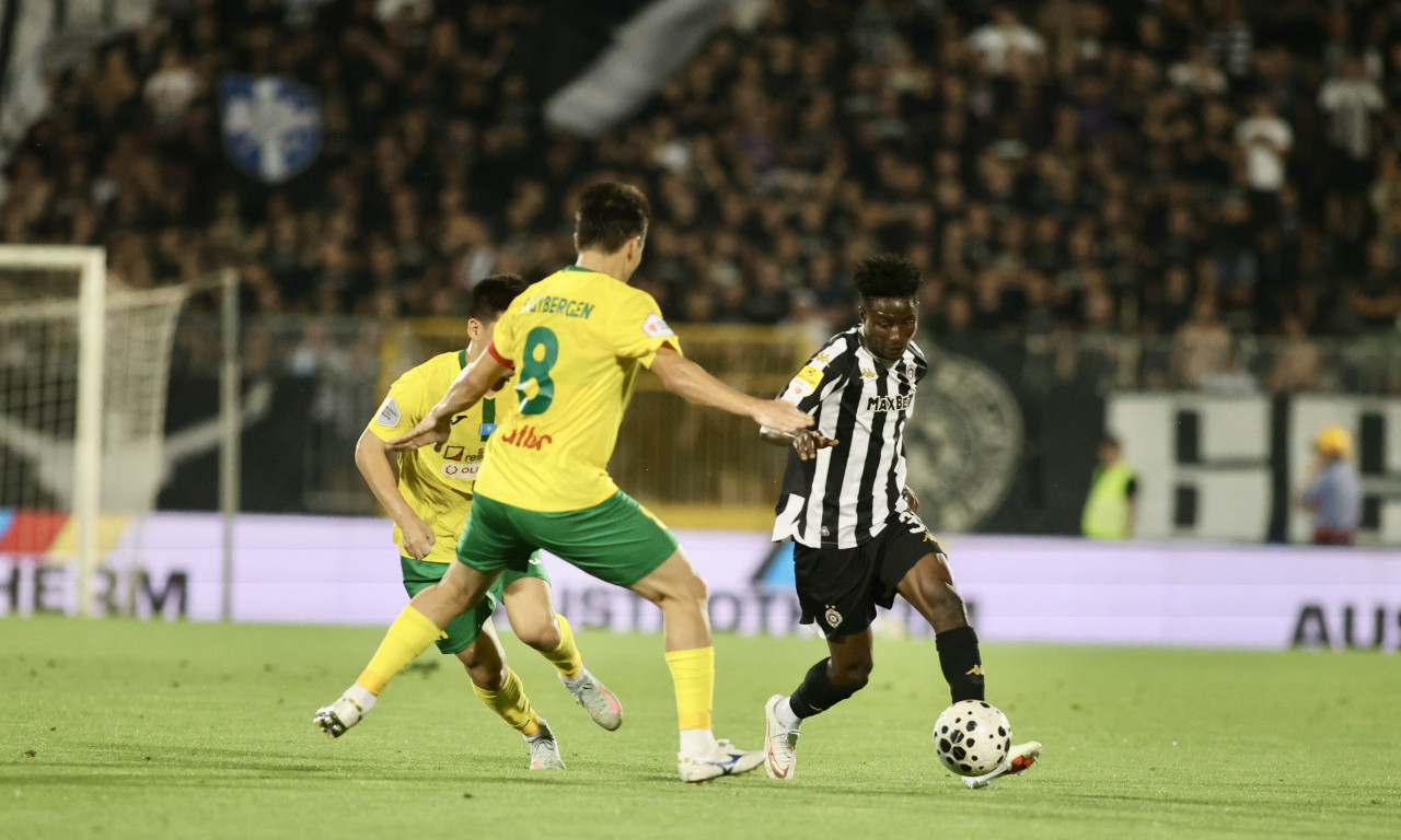 PARTIZAN DEKLASIRAO PROTIVNIKA "Crno-beli" ubedljivom pobedom savladali Tobol! (FOTO)