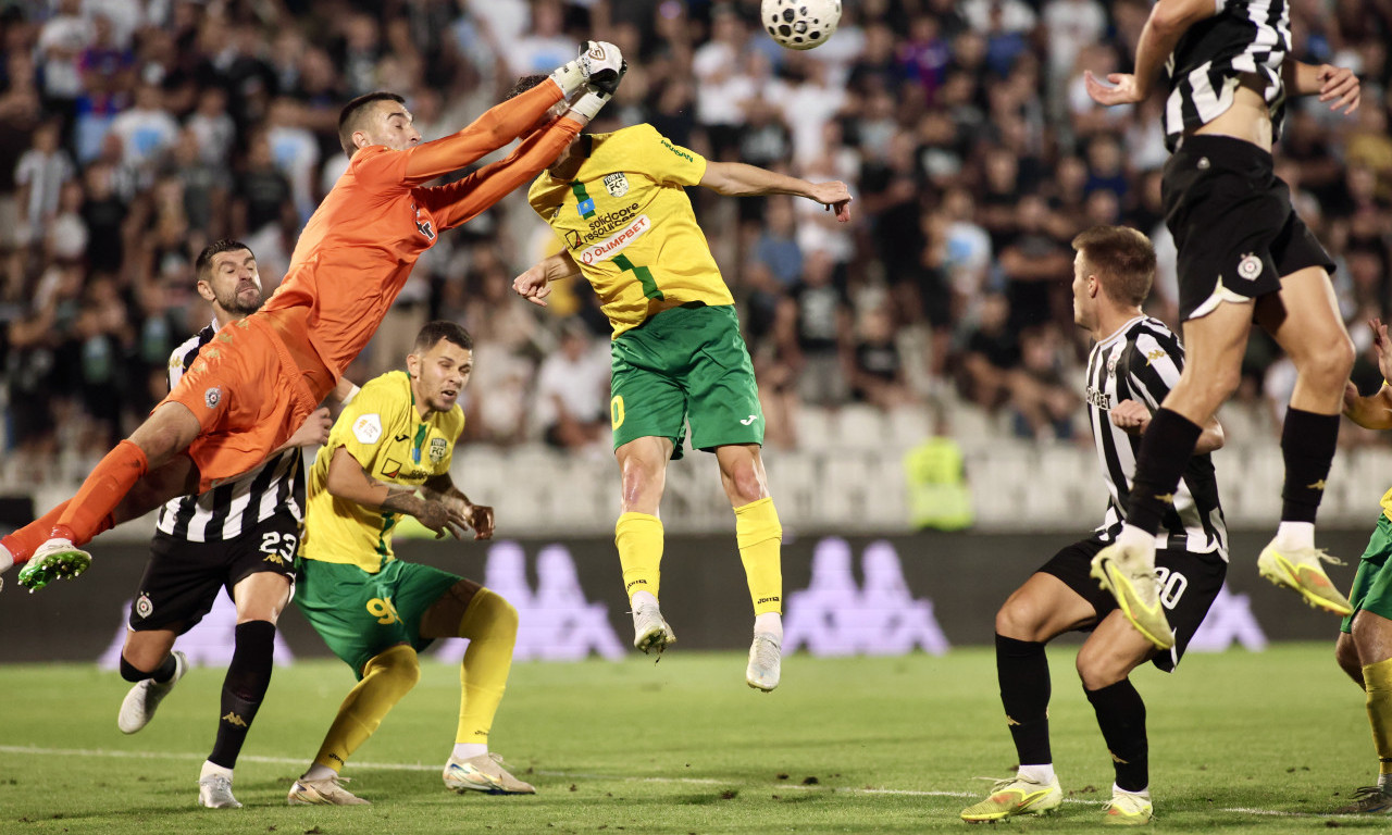 PARTIZAN DEKLASIRAO PROTIVNIKA "Crno-beli" ubedljivom pobedom savladali Tobol! (FOTO)