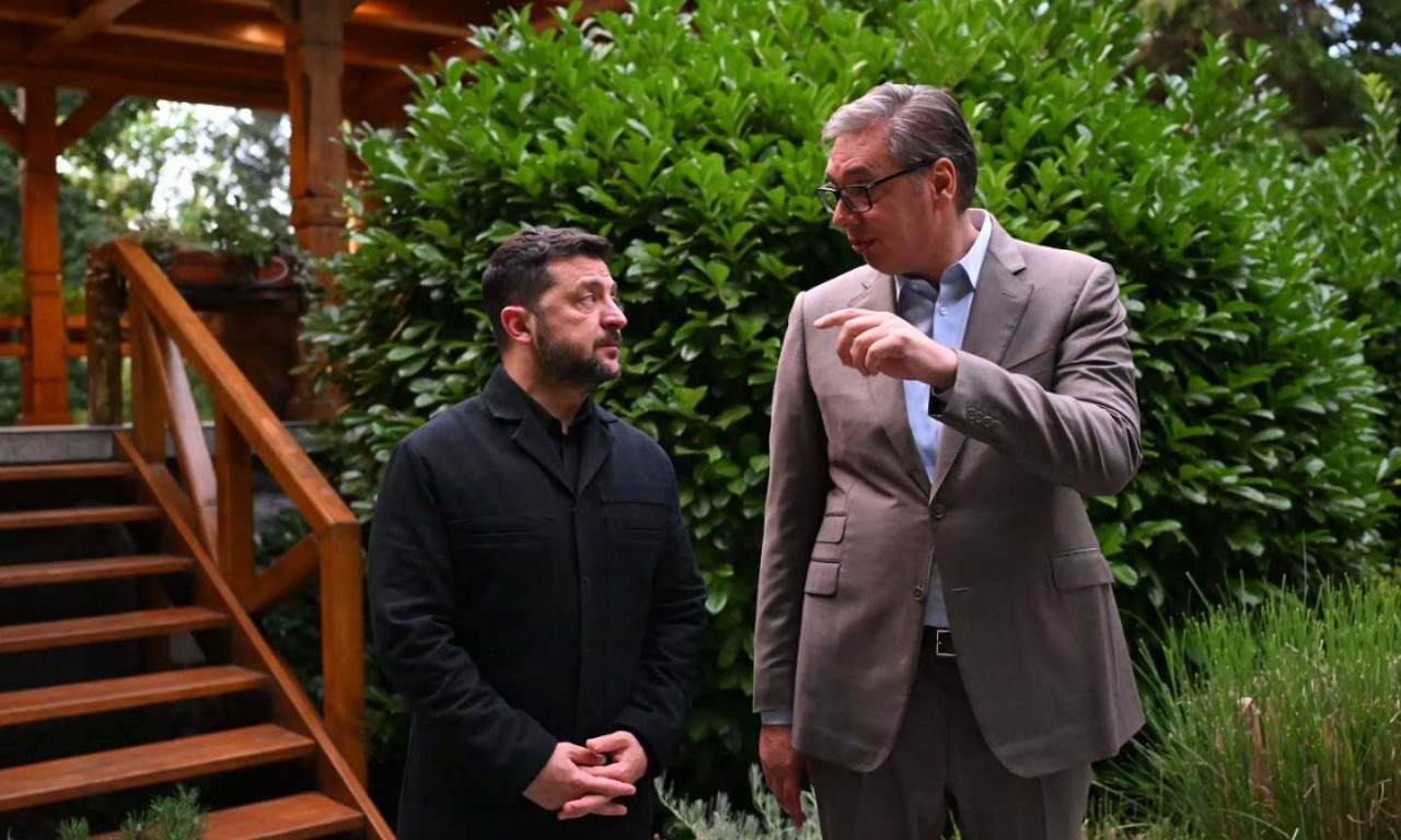 VAŽNI RAZGOVORI: Vučić danas sa Zelenskim u Palati Srbija