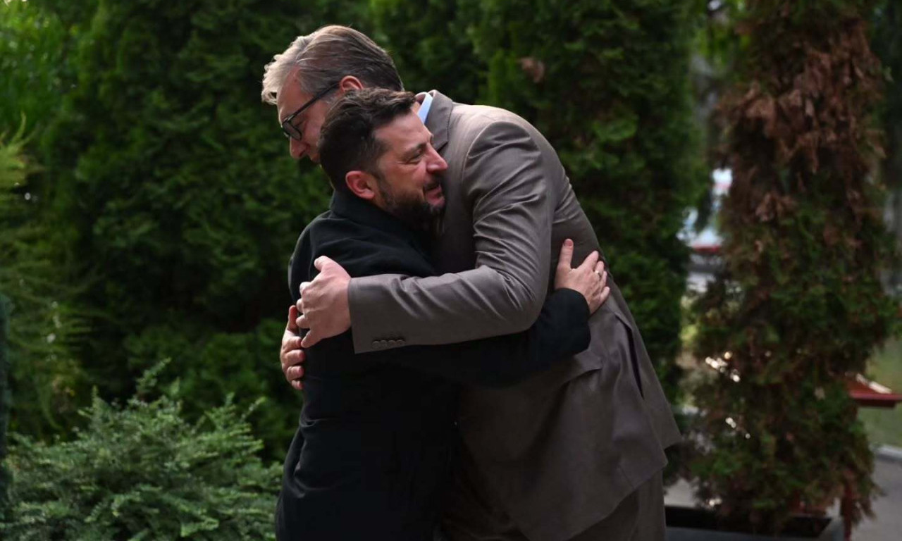 SRDAČAN SUSRET DVA LIDERA: Vučić priredio večeru u čast Volodimira Zelenskog (FOTO)