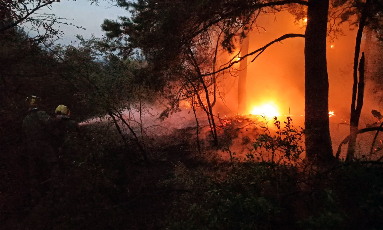 U SRBIJI TRENUTNO AKTIVNA ČETIRI VEĆA POŽARA: Najkritičnije u Deliblatskoj peščari, gori više od 700 hektara! Na terenu skoro 500 ljudi!