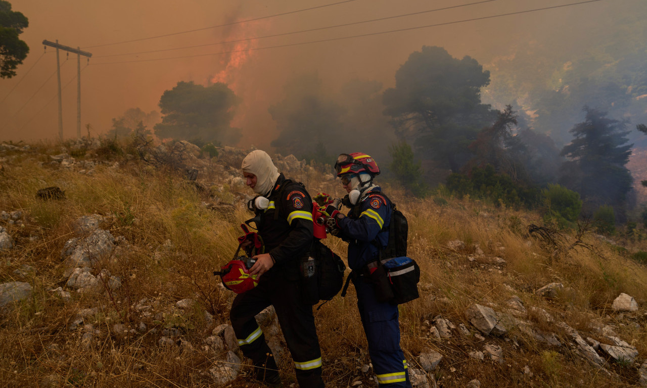 CRVENI ALARM U GRČKOJ! DRŽAVA DIGLA SVE NA NOGE: Preti ogromna opasnost od požara, na udaru i omiljena letovališta!