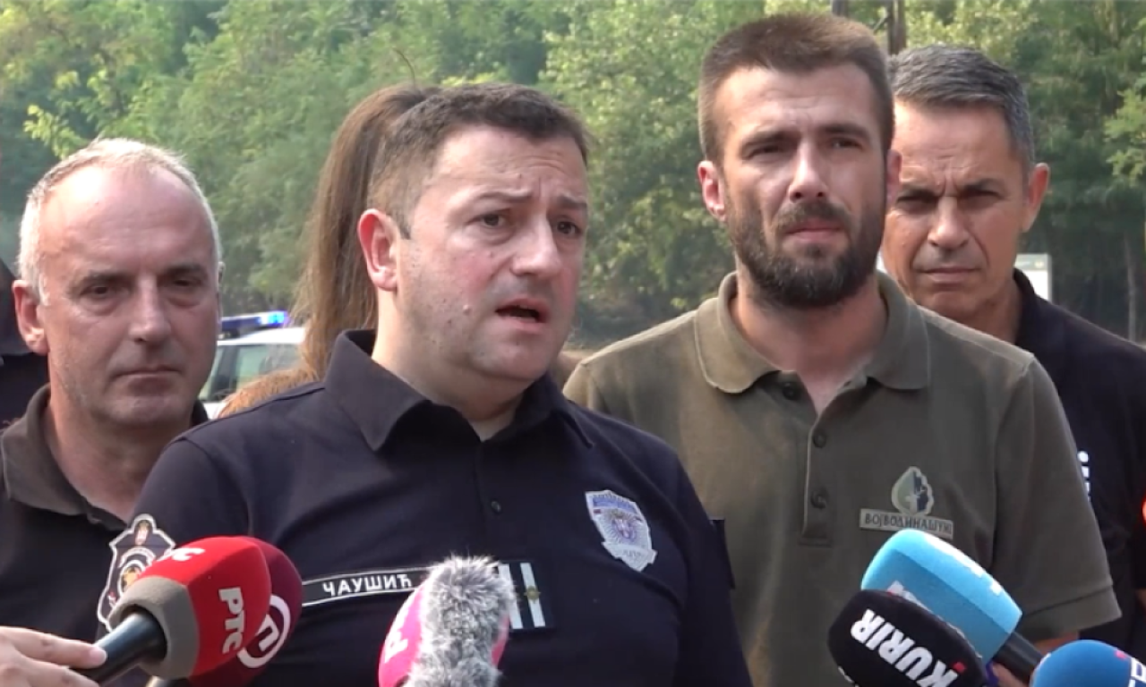 OPTIMIZAM NA VIDIKU - Luka Čaušić: Situacija sa požarom u Deliblatskoj peščari dosta bolja, očekujemo mirniju noć