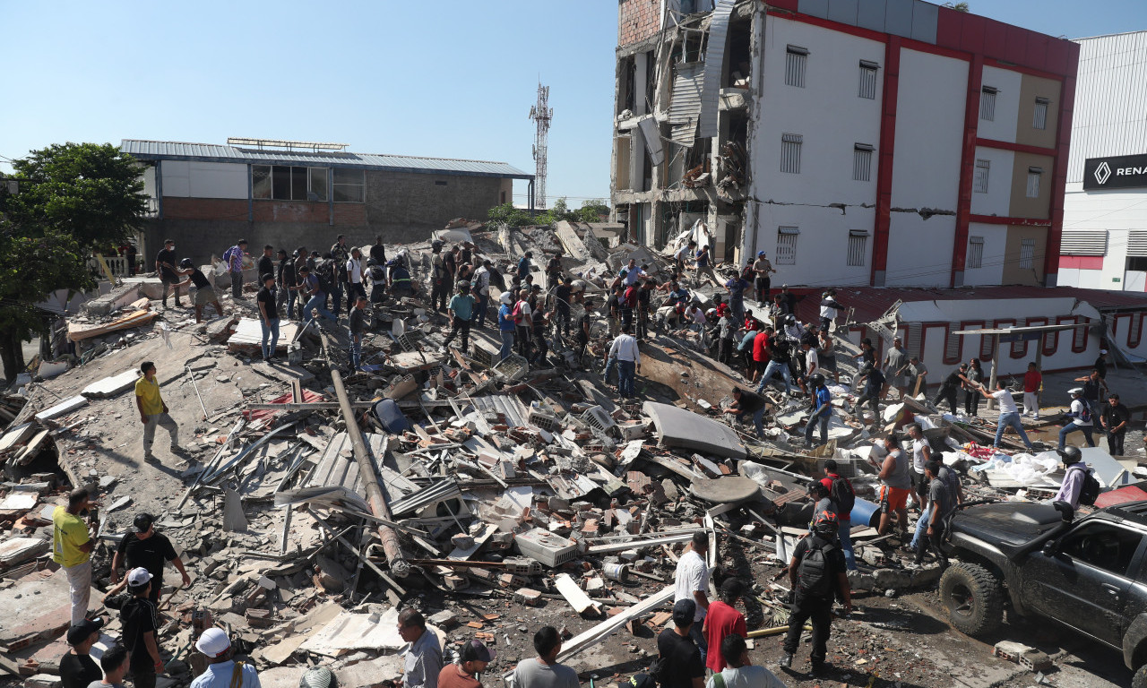 UŽAS U KOLUMBIJI: Predsednik Abelardo de la Esprijelja: U zemljotresu u Kolumbiji poginulo 111 ljudi