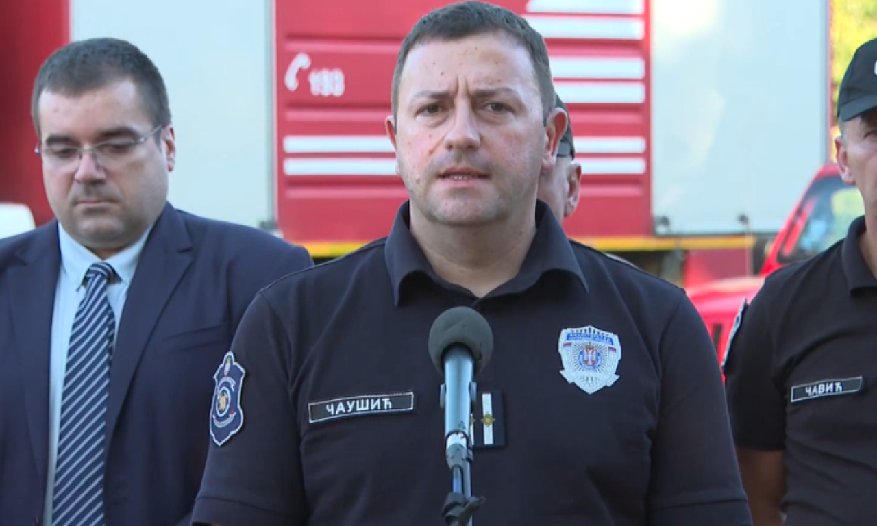 NAČELNIK SEKTORA ZA VANREDNE SITUACIJE ČAUŠIČ: Situacija sa požarima u Deliblatskoj peščari trenutno mirnija