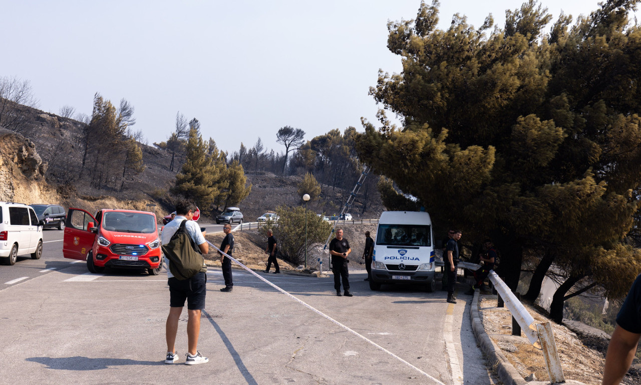 STRAVIČAN POŽAR U HRVATSKOJ ODNEO ŽIVOT: Pronađeno neidentifikovano telo kod Omiša! U toku potraga za državljankom BiH! (FOTO)
