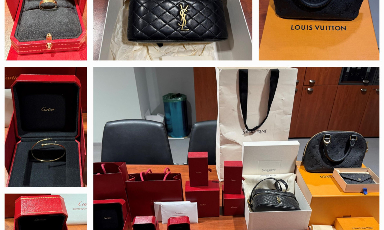ŽENA UHVAĆENA NA AERODROMU: Carinici u koferu pronašli luksuz od 12.000 evra! Evo šta je pokušala da prenese bez prijave! (FOTO)