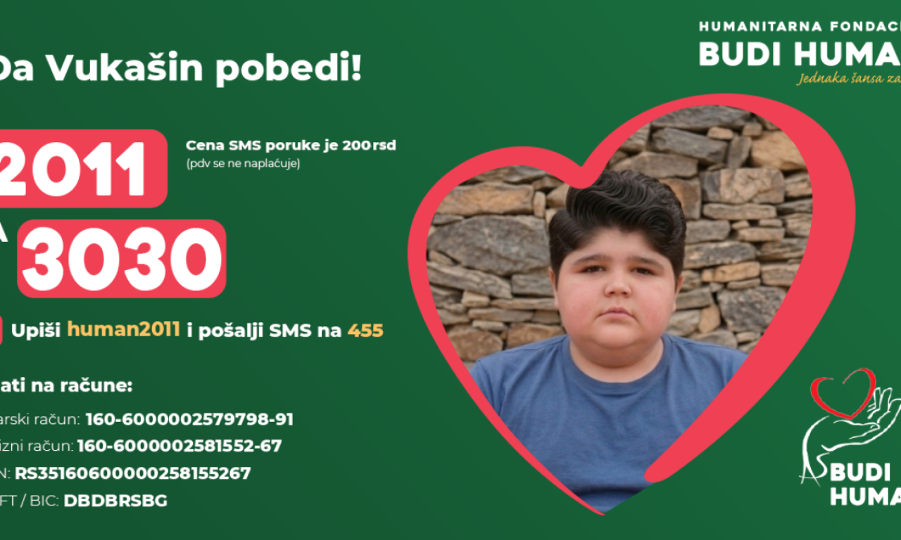 POMOZIMO MALOM VUKAŠINU Teška bolest ga je vezala za kolica, ne može ni da se okrene u krevetu (FOTO)