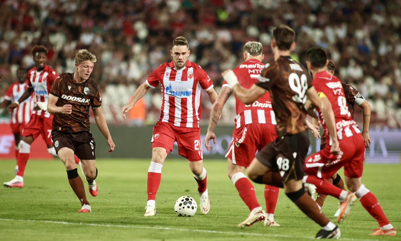 DEBAKL U ČEŠKOJ: Crvena zvezda ostala bez Lige Evrope!